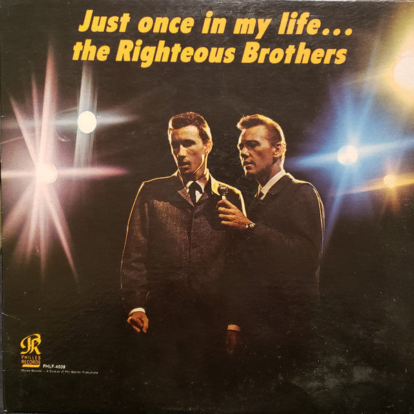 The Righteous Brothers - Just Once In My Life... - Used