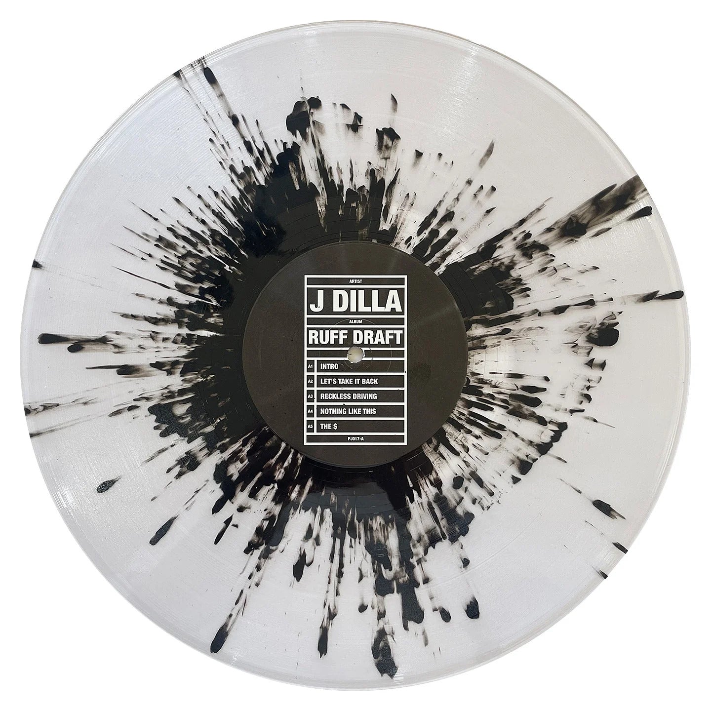 J Dilla - Ruff Draft: Dilla's Mix - Splatter Vinyl