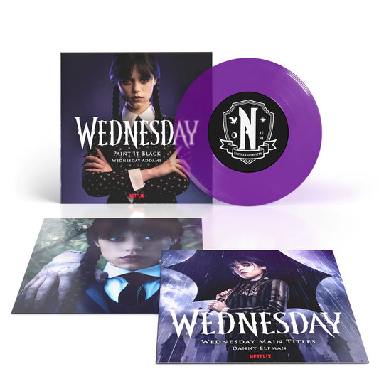 Danny Elfman - Wednesday (Netflix Series): Paint It Black - Purple Vinyl